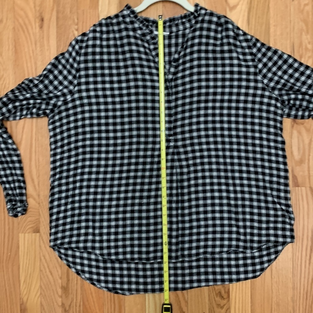 Plaid Ruffleneck‎ Tunic - Picture 6 of 6